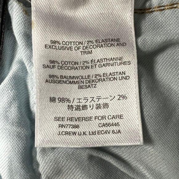 J.Crew Slim Broken-In Boyfriend Jeans Women's‎ 27 Blue Distressed Denim - Picture 13 of 16